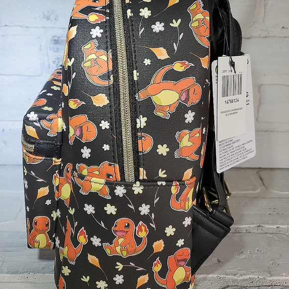 NWT Loungefly Disney Pokemon Charmander Backpack